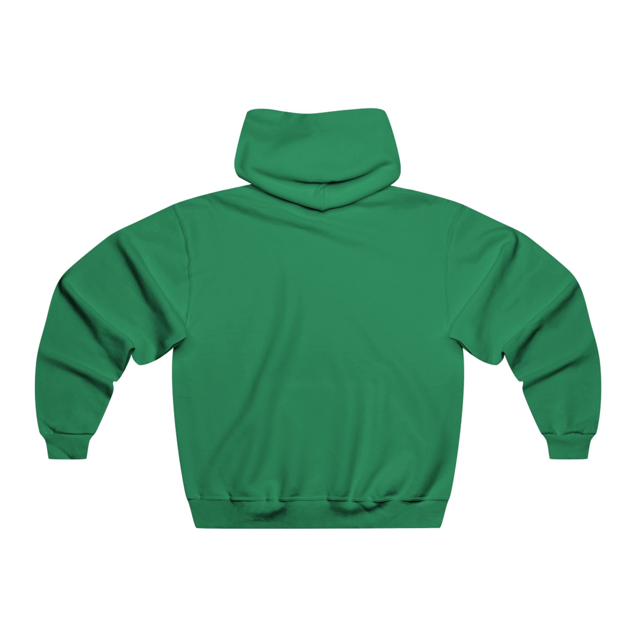 Men's Green Hoodie with "Mamasaurus" Script — Casual Comfort Pullover