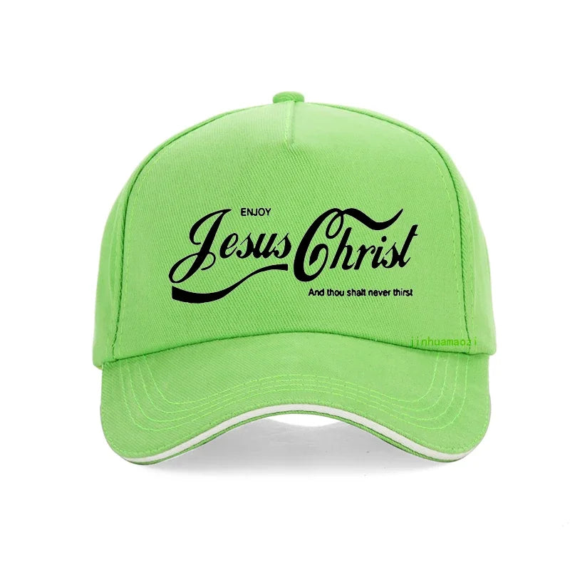 Enjoy Jesus Christ The Real King Unisex Baseball Cap