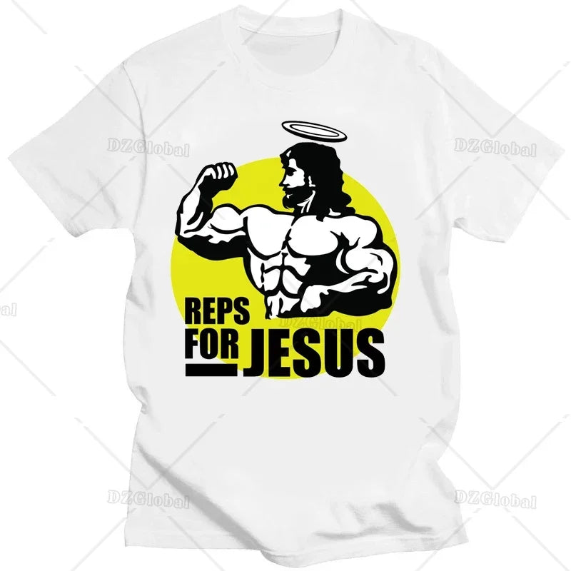 Funny Jesus Graphic T-shirts Ninjesus Kung Fu T Shirt Casual  Short Women Men Clothing Tees Tops Streetwear Japan Anime Clothes