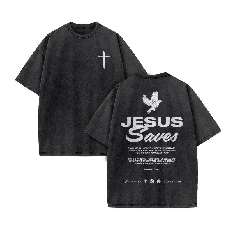 Jesus Christian Design New Summer Men's Top T-Shirt