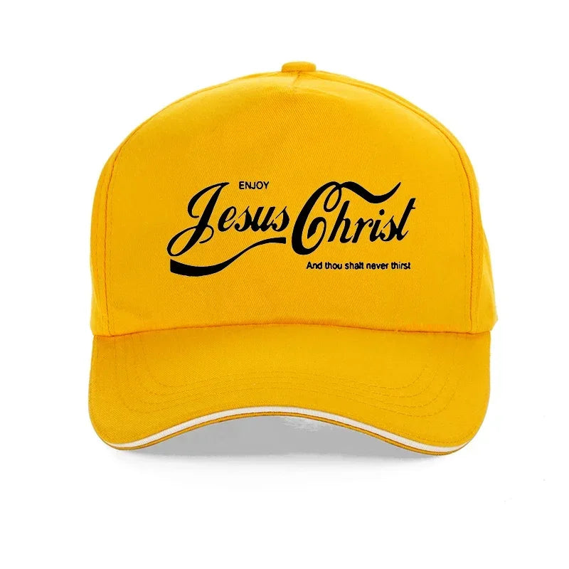 Enjoy Jesus Christ The Real King Unisex Baseball Cap
