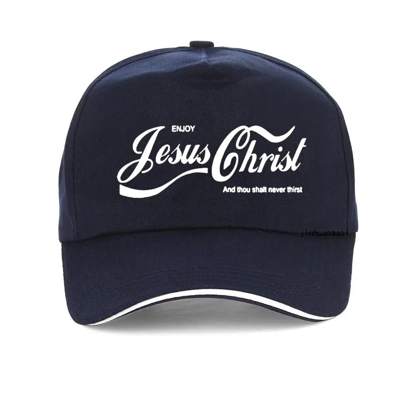 Enjoy Jesus Christ The Real King Unisex Baseball Cap