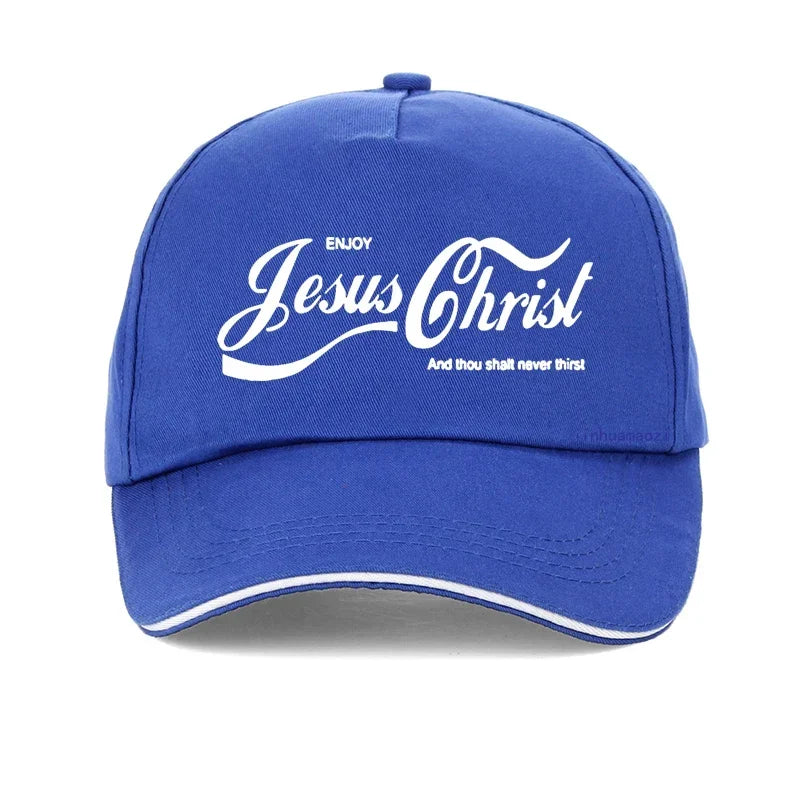 Enjoy Jesus Christ The Real King Unisex Baseball Cap