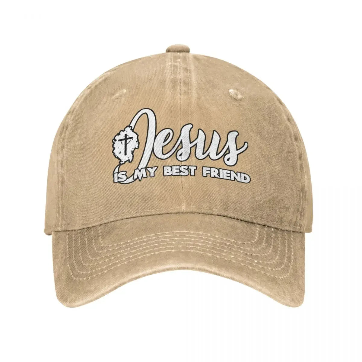 2022 Classic Denim "Jesus Is My Best Friend" Baseball Cap