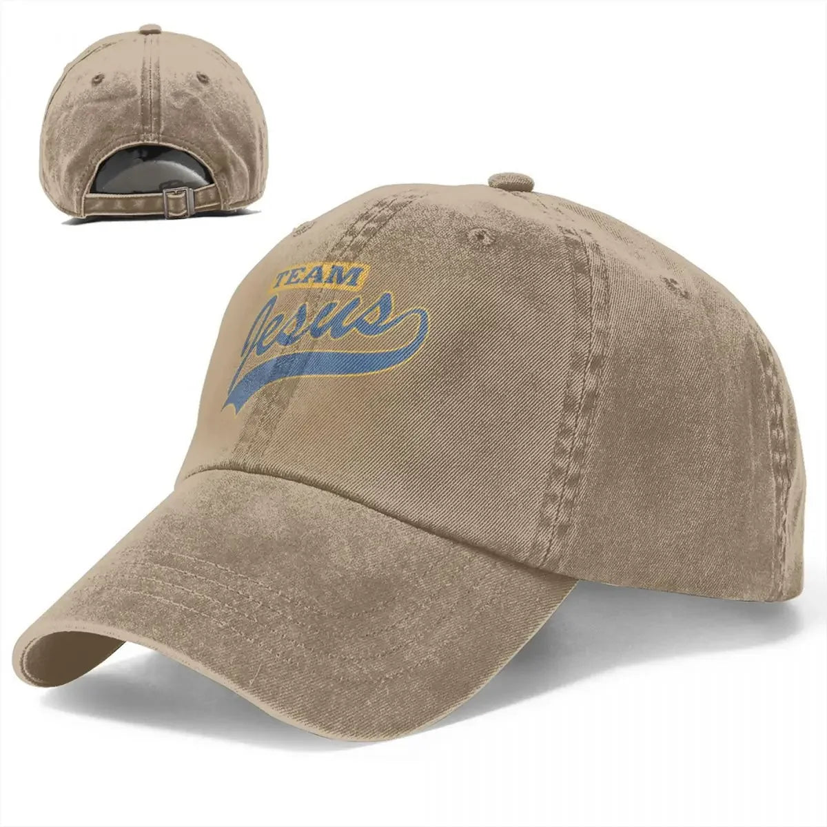 2023 Christian Team Jesus Denim Baseball Caps
