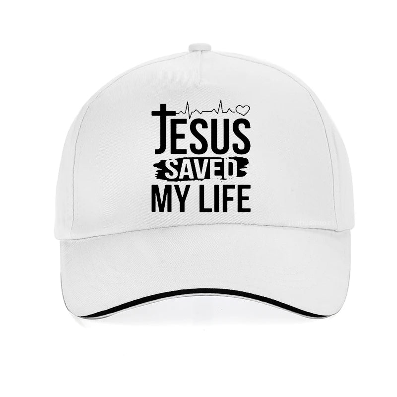 Summer "Jesus Saved My Life/I Belong To Jesus" Baseball Cap