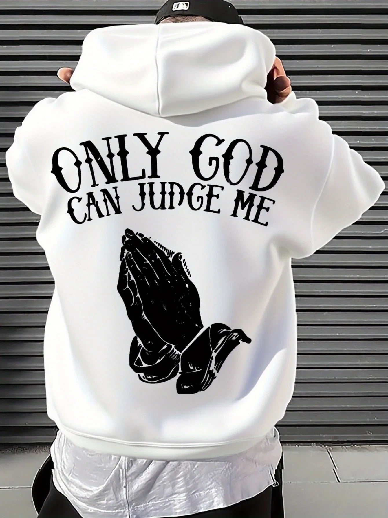Men Hoodie Christian Faith Hooded Sweatshirt