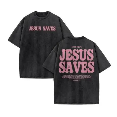 Christian Summer Men's Washed T-Shirt