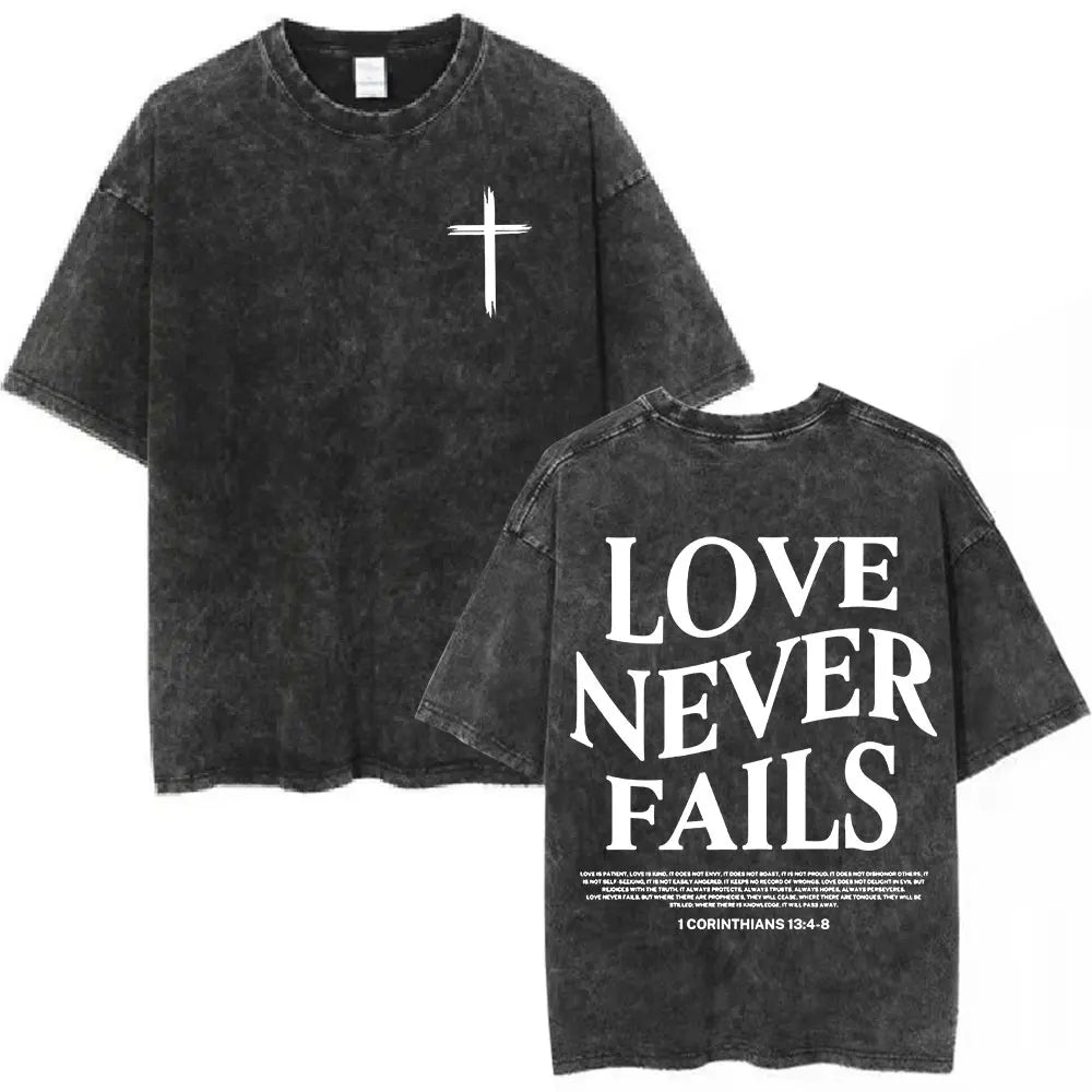 Vintage Washed Aesthetic Christian T-shirt