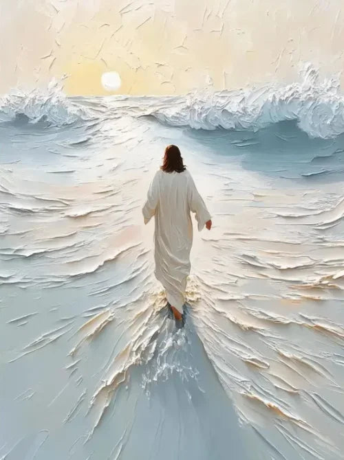 Holy Religious Belief God Jesus and Holy Spirit Posters Print Sacred Heart Jesus Shepherd Canvas Painting Living Room Home De