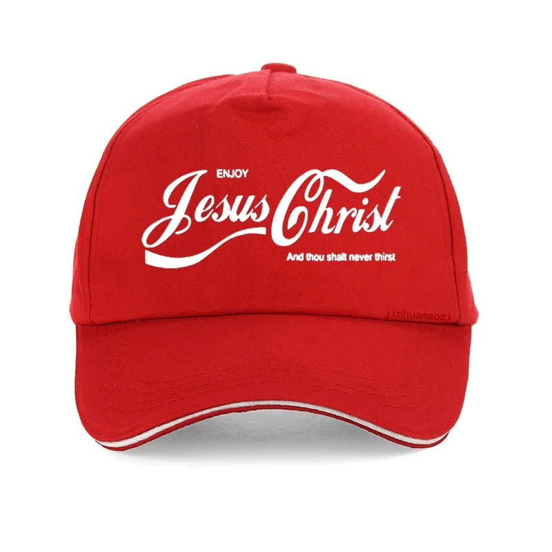 Enjoy Jesus Christ The Real King Unisex Baseball Cap