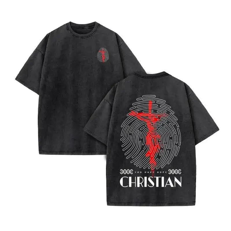 Jesus Christian Design New Summer Men's Top T-Shirt
