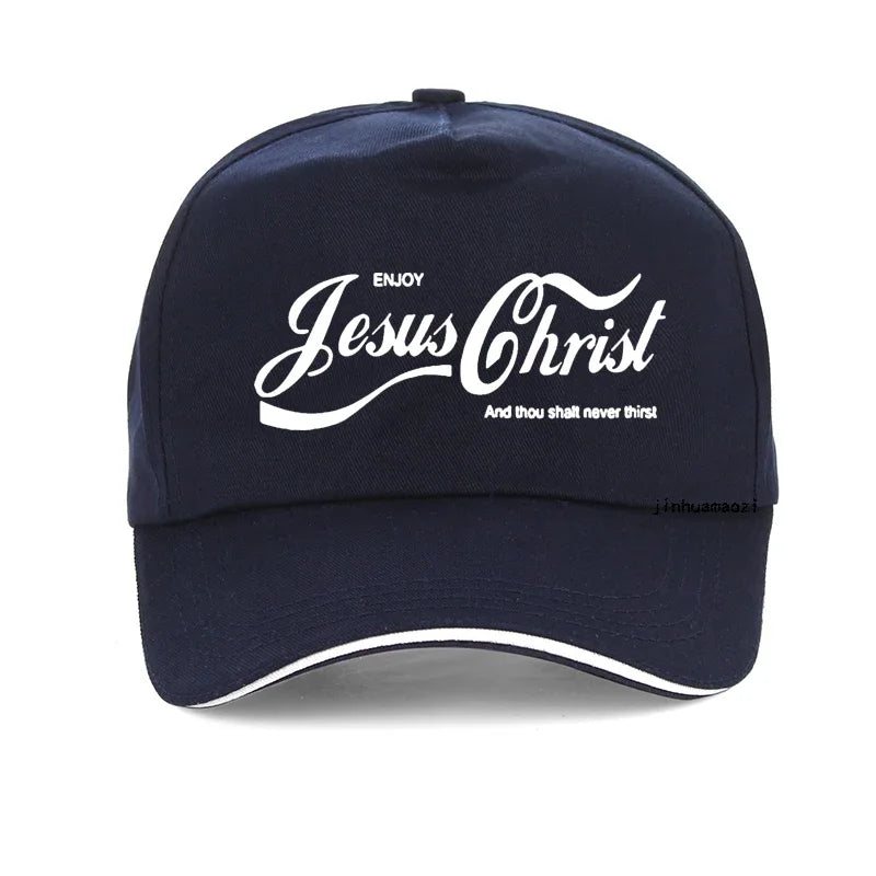 Enjoy Jesus Christ The Real King Unisex Baseball Cap