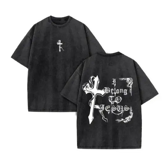 Summer New Christian Jesus Men T-shirt