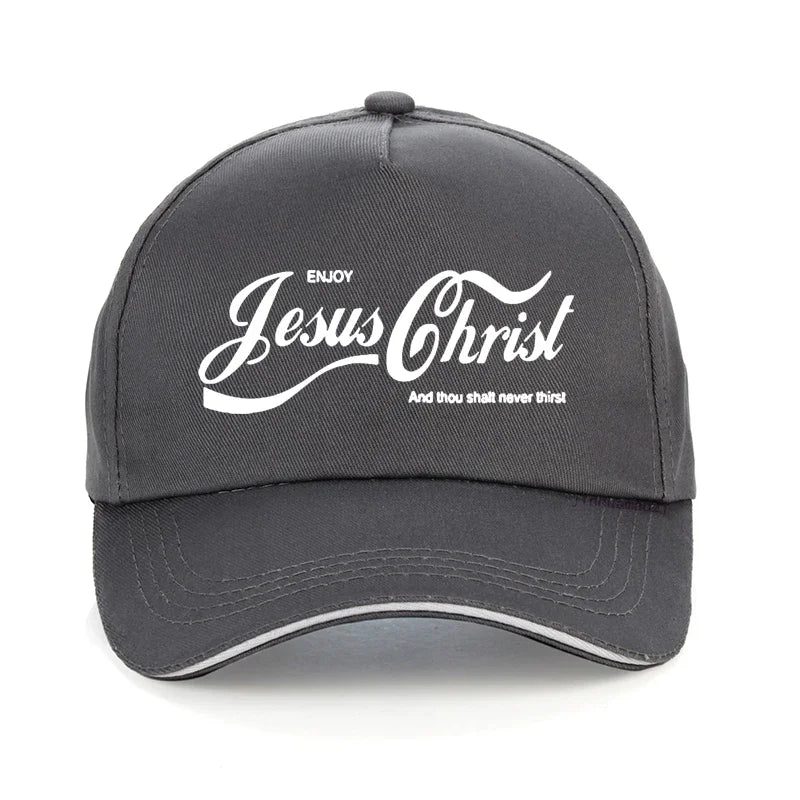 Enjoy Jesus Christ The Real King Unisex Baseball Cap