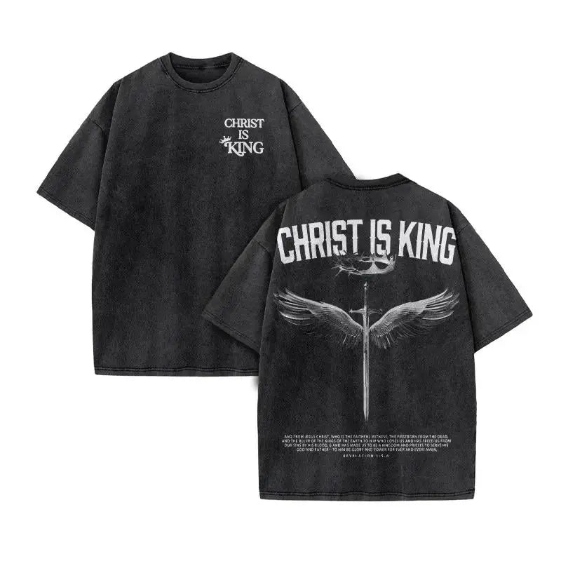 Christian Summer Men's Washed T-Shirt