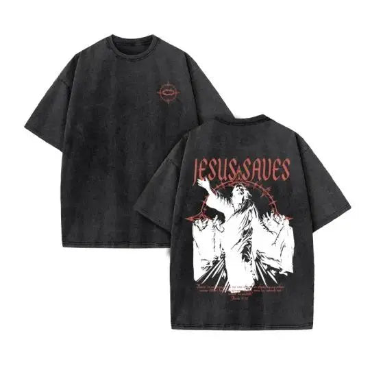 Summer New Christian Jesus Men T-shirt