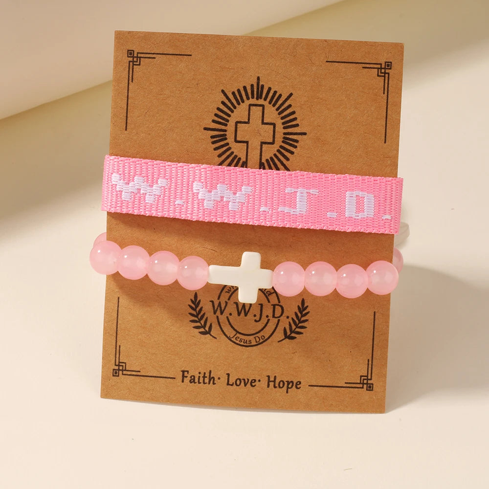 2pc WWJD Bracelets Pack