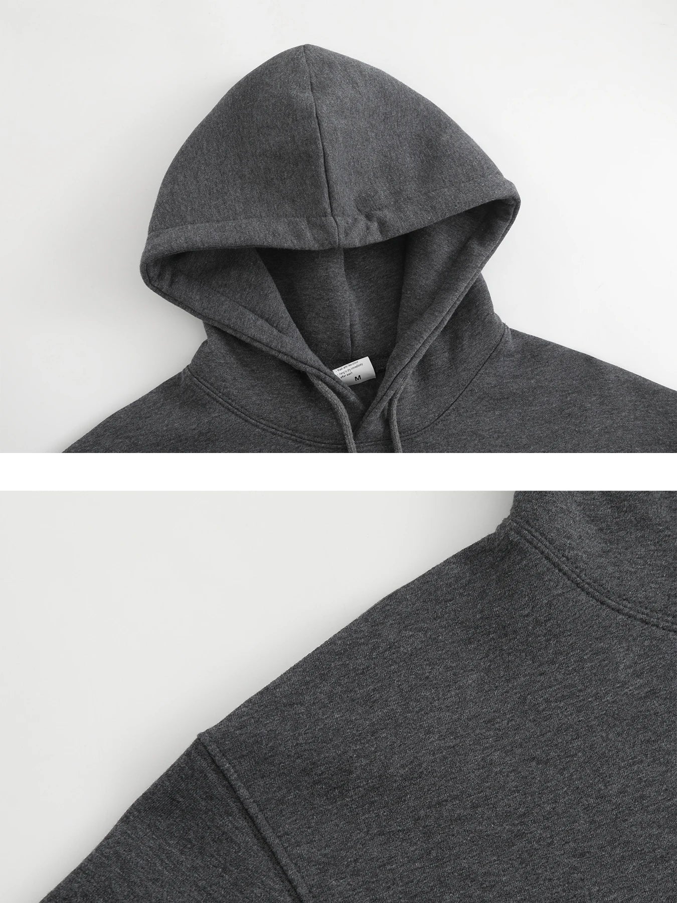 Hoodie for Man Street Wear Faith over Fear Graphic