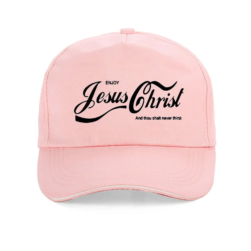 Enjoy Jesus Christ The Real King Unisex Baseball Cap