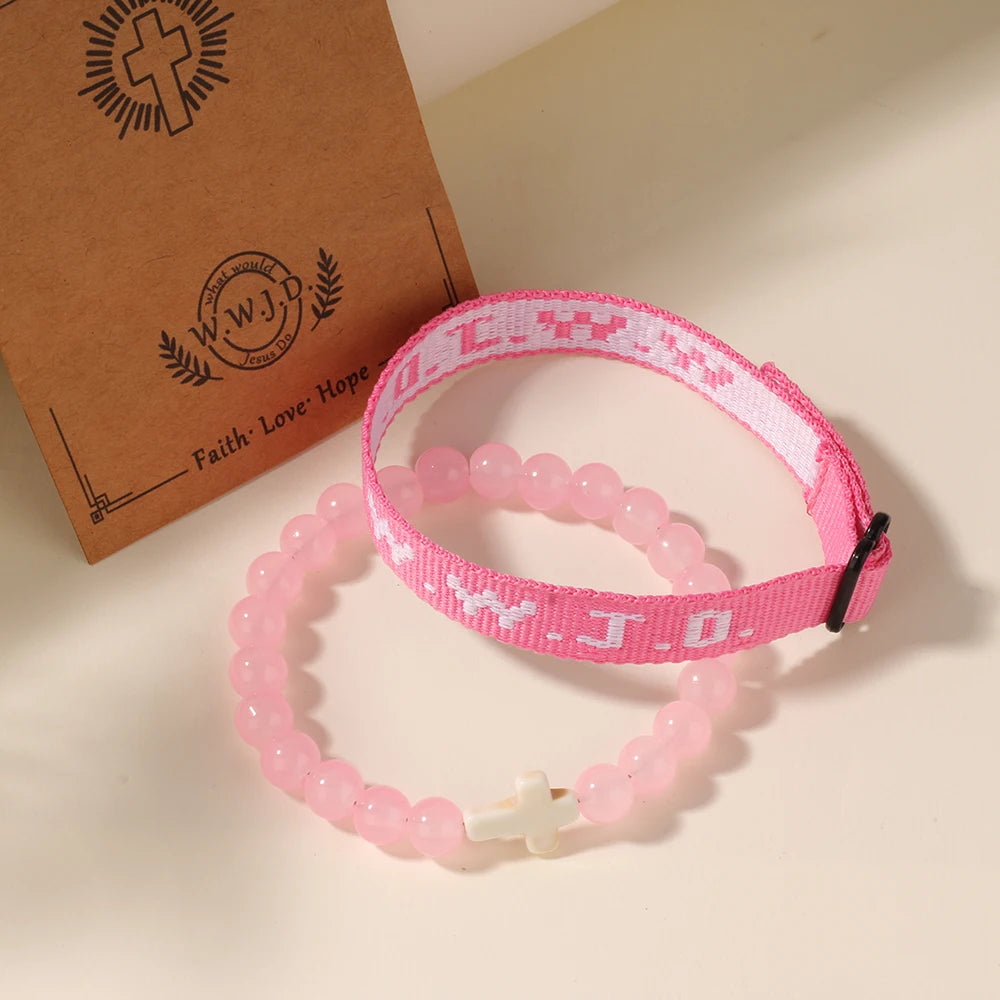 2pc WWJD Bracelets Pack
