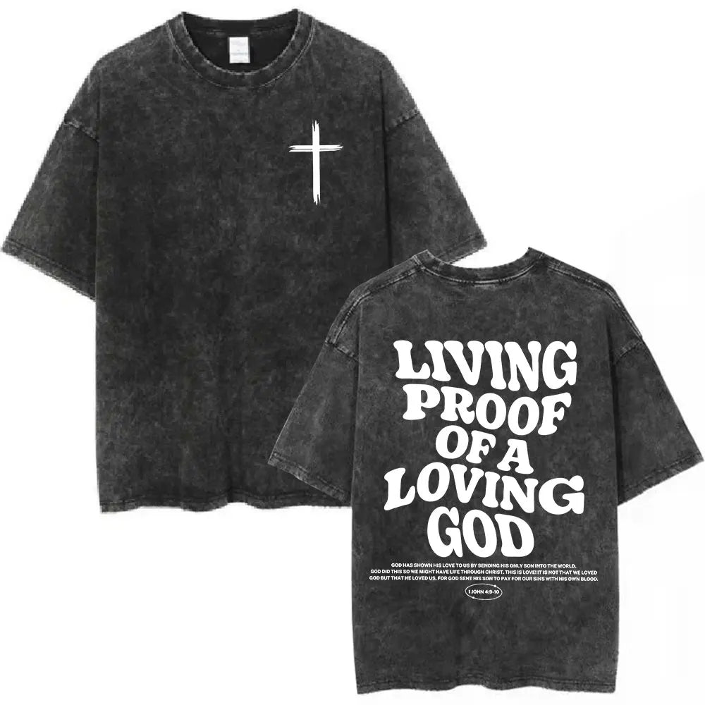 Vintage Washed Aesthetic Christian T-shirt