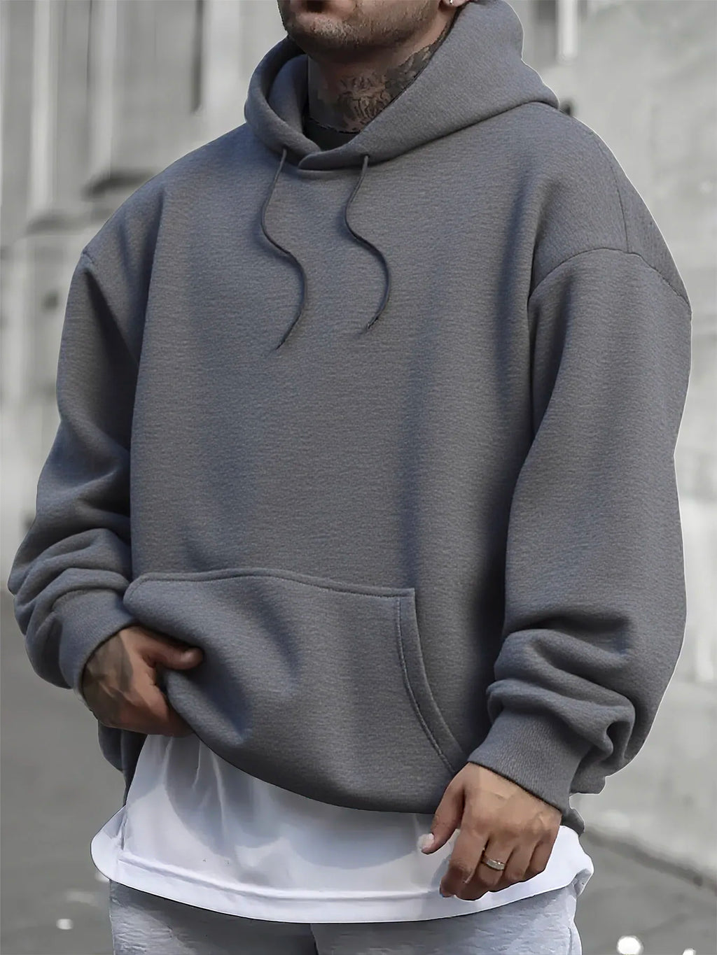 Hoodie for Men Streetwear All We Need is Love Design