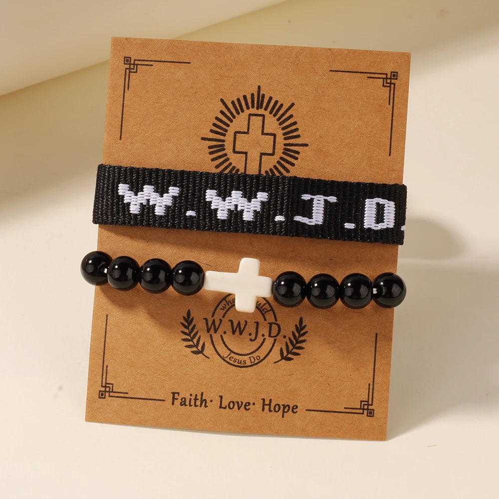 2pc WWJD Bracelets Pack