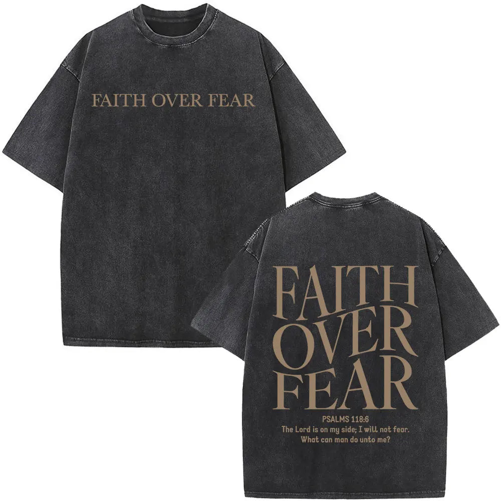 Vintage Washed Aesthetic Christian T-shirt