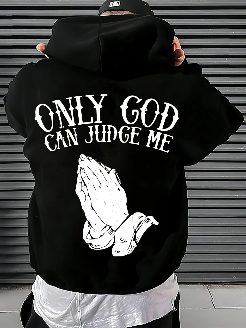 Men Hoodie Christian Faith Hooded Sweatshirt