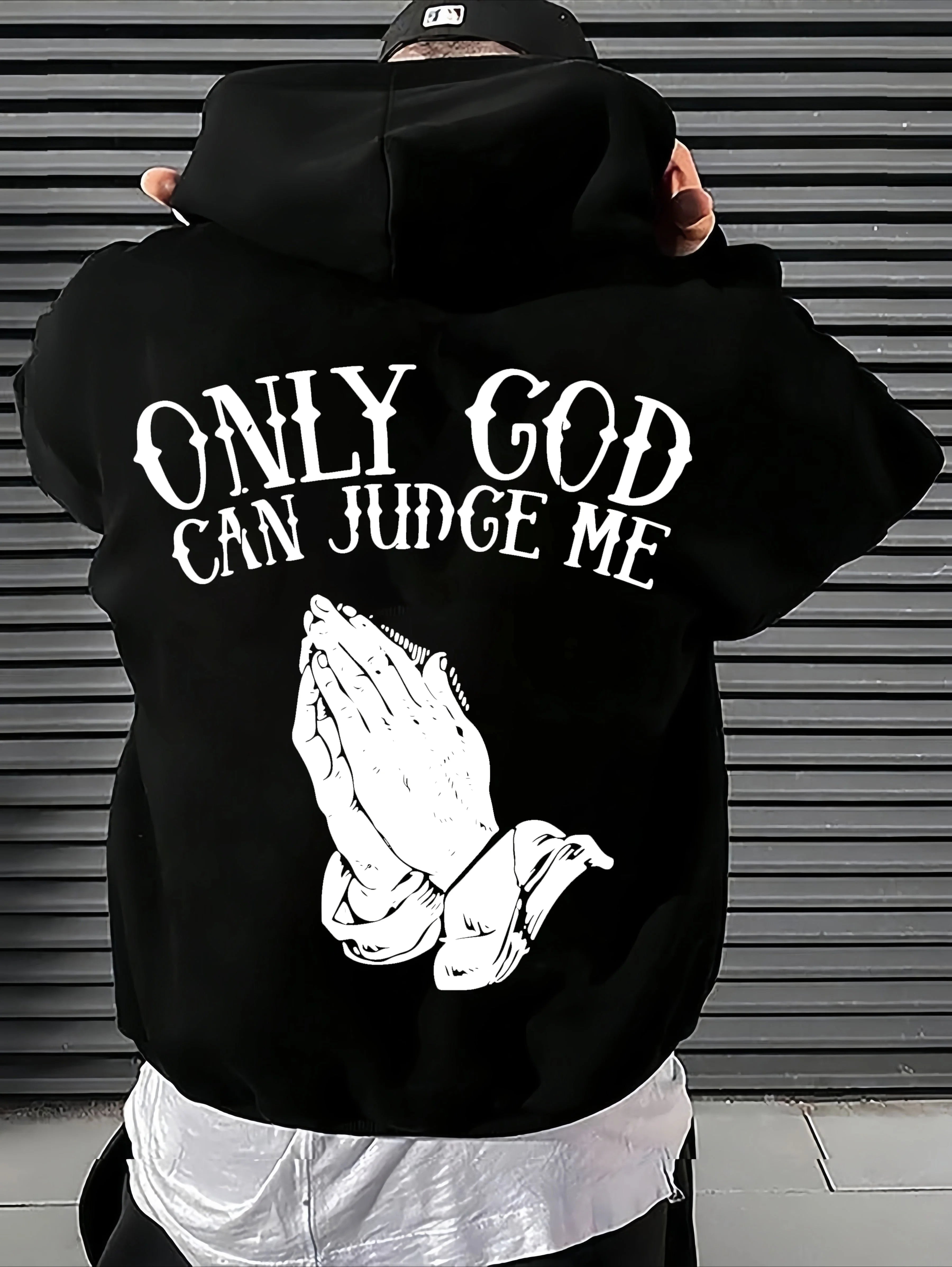 Men Hoodie Christian Faith Hooded Sweatshirt