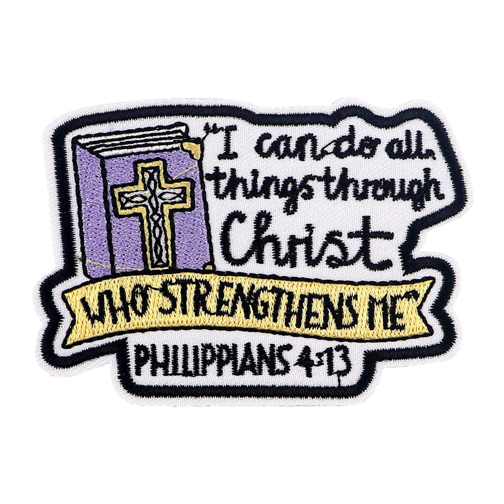 Jesus Funny Sayings Embroidered Patches on Clothes DIY Letters Applique Clothing Thermoadhesive Patches For Clothing Stickers
