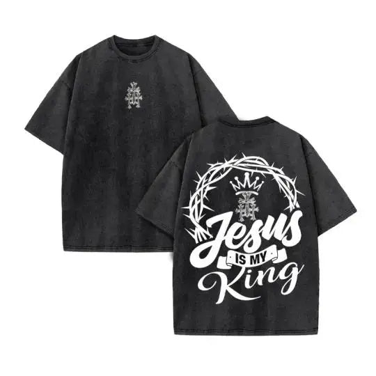 Summer New Christian Jesus Men T-shirt