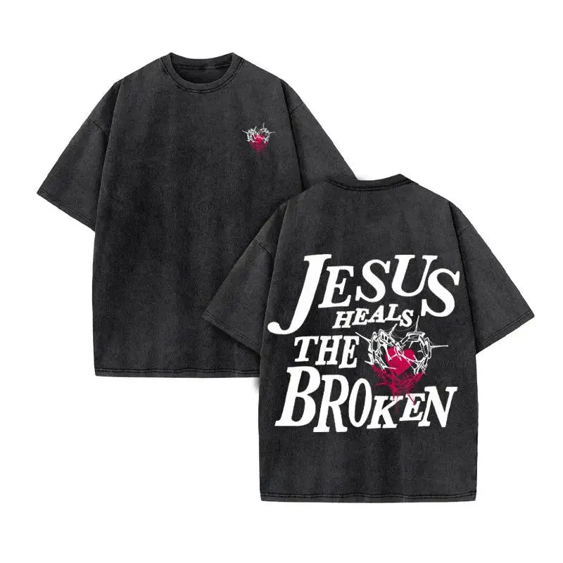 Christian Summer Men's Washed T-Shirt