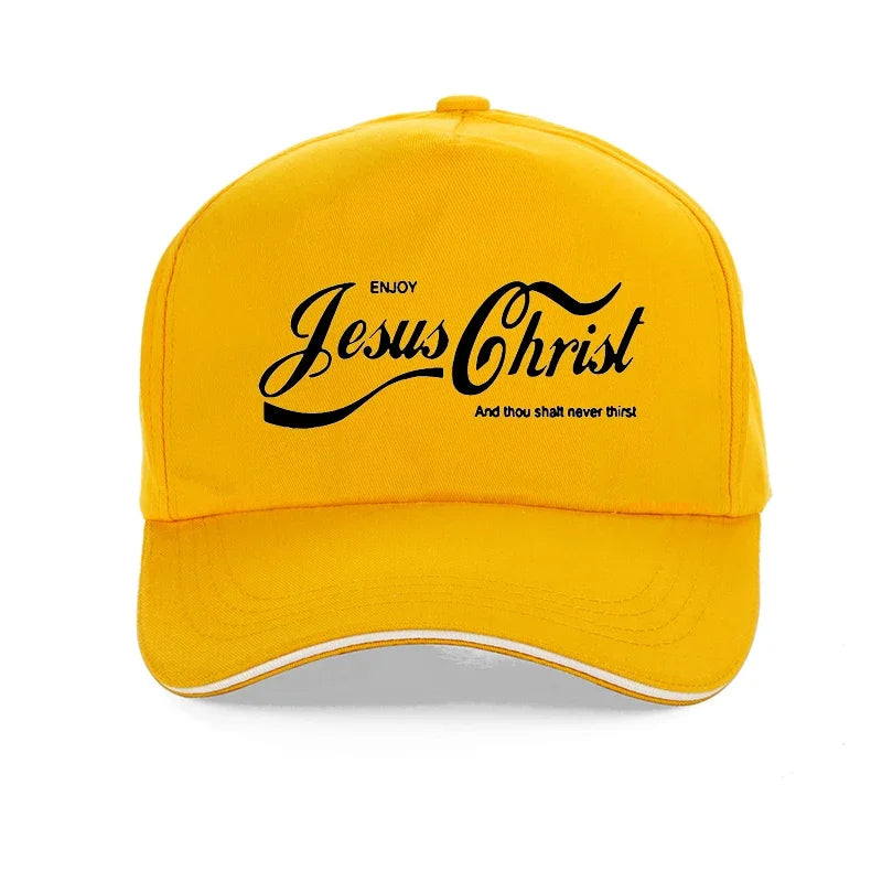 Enjoy Jesus Christ The Real King Unisex Baseball Cap